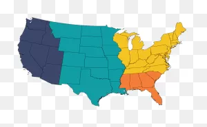 Blank United States Map - Arlington Texas On Map Clipart - Full ClipartFlare.com 