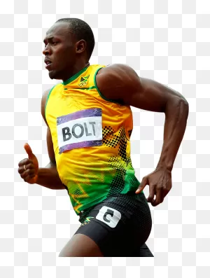 Usain Bolt Clipart Png - Usain Bolt Running Png Transparent Png ClipartFlare.com 