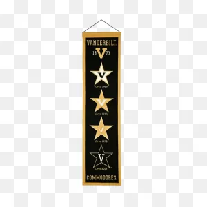 Vanderbilt Commodores Logo Evolution Heritage Banner