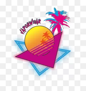 Made My Own Vaporwave Logo : R/vaporwaveaesthetics