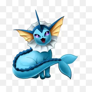 Pokemon 134 - Vaporeon By Illustrationoverdose On 