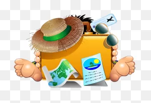 Travel Summer Vacation Clip Art - Travel Png Download - 595*407 ClipartFlare.com 