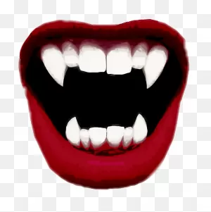 Fang Vampire Dracula Blood T-Shirt - Vampire Png Download - 644 ClipartFlare.com 