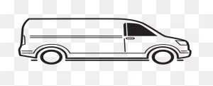 Blank Van Clip Art - Van Car Clip Art Black And White - (800X300 ClipartFlare.com 