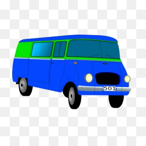 Vector Graphics Of Van | Free PNG-WebP