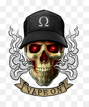 Vaping Skull Vape On Cloud Chaser Vaper Galaxy S6 Tough Case For ClipartFlare.com 