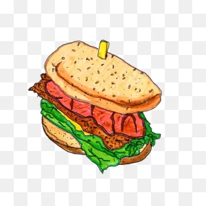 Fast Food Food Fast Food Veggie Burger Clipart - Fast Food Clipart ClipartFlare.com 