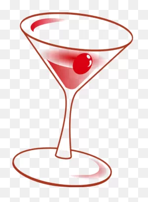 Vector Clip Art - Copa De Martini Vectores - Png Download - Full ClipartFlare.com 