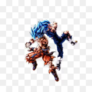 Sp Super Saiyan God Ss Goku & Vegeta (Purple) | Dragon Ball ClipartFlare.com 