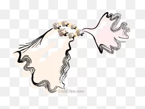 Bridal Veil Royalty Free Vector Clip Art Illustration -Vc044419 ClipartFlare.com 