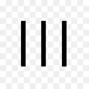 Three Vertical Lines Logo - ClipartFlare