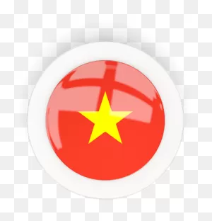 Illustration Of Flag Of Vietnam - Circle | Full Size Png Download ClipartFlare.com 