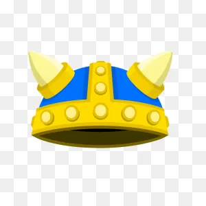 Blue Viking Helmet | Box Critters Wiki | ClipartFlare