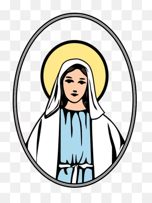 Virgin Married Mary - Free Vector Graphic On ClipartFlare