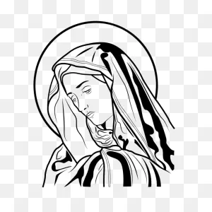 Virgin Mary By Alejandraenciso | Free PNG-WebP