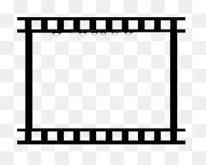 Border Design Black And White Clipart - Film, Video, Cinema ClipartFlare.com 