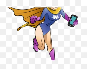 Super Girl Clipart Villain - Superhero And Villain Clipart - Png ClipartFlare.com 