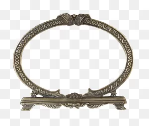 Free Png Vintage Frame - Gold Circle Frame Clipart - Full Size ClipartFlare.com 