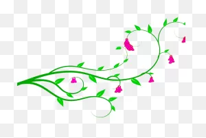 Download Vine Clip Art - Flower Vine Png Transparent Png - Full ClipartFlare.com 