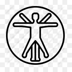 Vitruvian Man - Free Art Icons