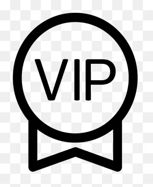 Vip Area - White Vip Icon Png Clipart - Full Size Clipart ClipartFlare.com 