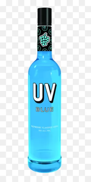 Uv Blue | Raspberry Flavored Vodka Nv / 1.0 L.