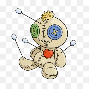 Doll Clipart Happy - Voodoo Doll Clipart - Png Download - Full ClipartFlare.com 