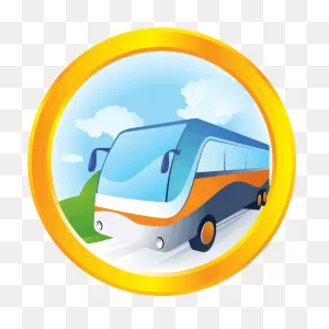 Zinga Travel Services Private Limited - Bus Clipart - Full Size ClipartFlare.com 