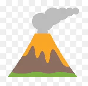 Transparent Background Volcano Clipart - Png Download - Full Size ClipartFlare.com 