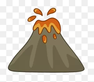 Volcano Clipart Transparent Picture - ClipartFlare