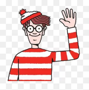 Free Png Download Wally Waving Goodbye Clipart Png - Wheres Waldo ClipartFlare.com 