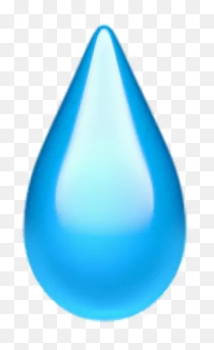 Png Freeuse Teardropemoji Emoji Tear Drop - Iphone Water Drop ClipartFlare.com 