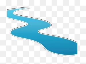Sream Clipart Rive - Water Stream Clip Art - Png Download - Full ClipartFlare.com 