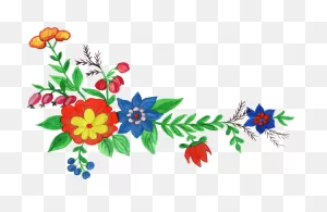 5 Watercolor Flower Corner (Png Transparent) Vol. 2 | ClipartFlare ClipartFlare.com