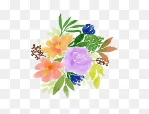 Watercolour Flowers Spring - Free Image On Pixabay