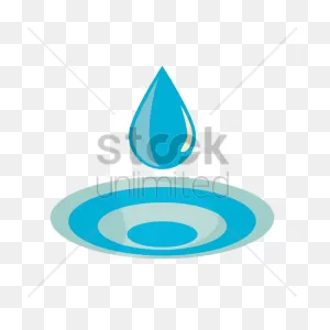 Water Drop And Ripple Vector Image - 1272214 | Stockunlimited