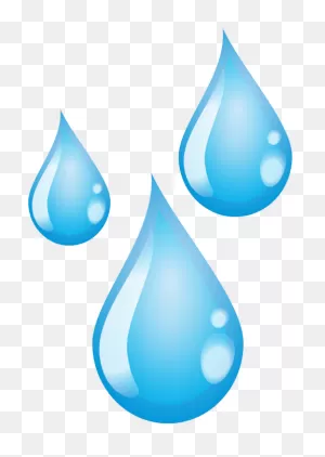Smiling Water Droplet Vector Clip Art | Free PNG-WebP