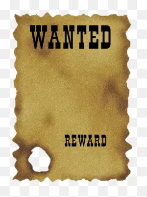 Blank Wanted Poster 2 (Psd) | Official Psds