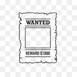 Wanted Poster Vector Puzzle For Sale By Thp Creative