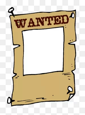 Wanted Frame Clip Art Vintage Quote Cardboard - Wanted Poster ClipartFlare.com 