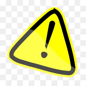 Iso W001 General Danger Exclamation Sign, Sku: Is-2002