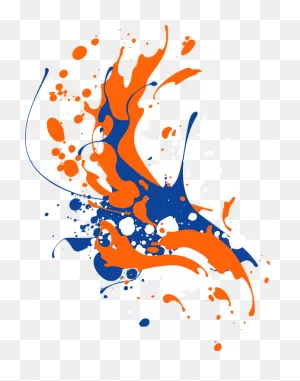 Ink Paint Splash - Free Vector Graphic On ClipartFlare