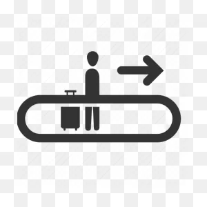Airport Walkway, Moving Sidewalk, Moving Walkway, Travelator ClipartFlare.com 