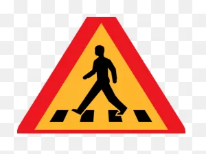 Walkway Clipart Pedestrian Lane - Cross The Street Clipart - Png ClipartFlare.com 