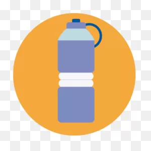 Reusable Water Bottle Clipart , Png Download - Water Reusable ClipartFlare.com 