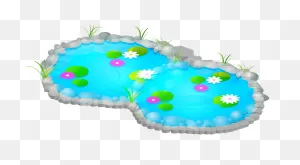 Transparent Waterfall Clip Art - Pflanzen Seerose - Png Download ClipartFlare.com 