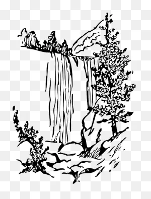 Waterfall Nature Water - Free Vector Graphic On ClipartFlare