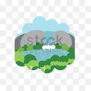 Waterfall Clipart Waterfall Clip Art - Water Fall Scenery Clipart ClipartFlare.com 