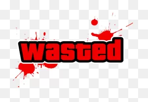 Wasted Png Png Royalty Free Library - Wasted Logo | Full Size Png ClipartFlare.com 