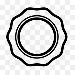 Circle Background Clipart - Seal, Envelope, Line, Transparent Clip Art